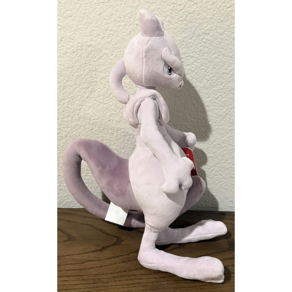 Pokémon Mewtwo 12" Plush Jazwares Stuffed Animal Purple Licensed SAME DAY SHIP - Picture 3 of 4
